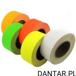 Taśma do metkownicy prosta żółta 22x12 1w a1/5