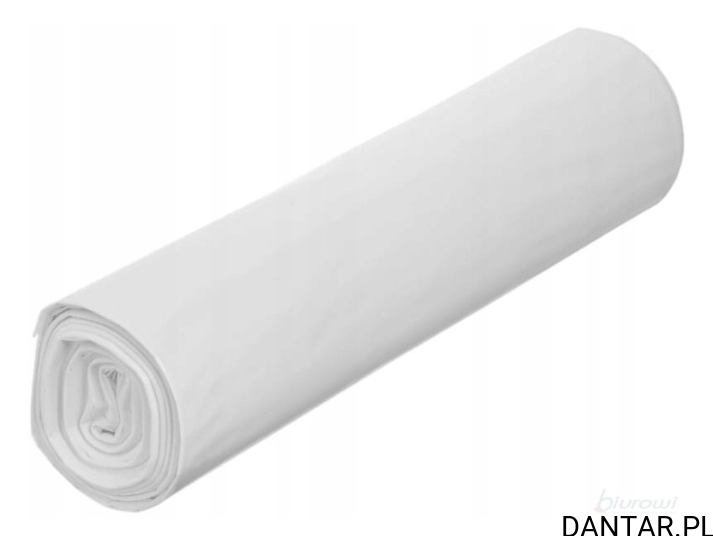 Worki 60l na śmieci białe HD Ecostrong a30/40