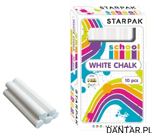 Kreda szkolna biała Starpak a10
