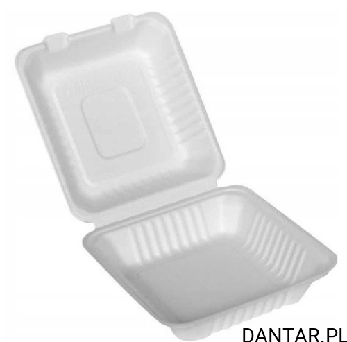 Pojemnik obiadowy niedzielony menu box 9" 235x230 trzcina Love Nature a50/4 29648