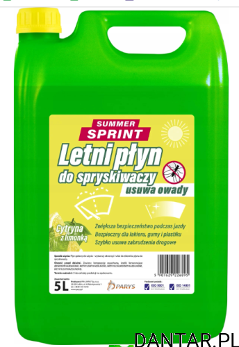 Płyn letni 5l do spryskiwaczy