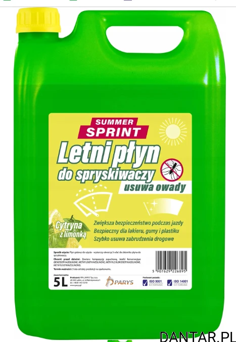 Płyn letni 5l do spryskiwaczy