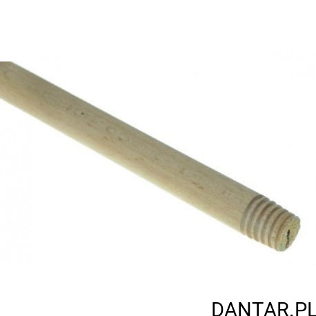 Kij 150cm drewniany nacinany gwint a1/25