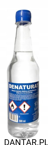 Denaturat biały 0,5l plastik 2KP