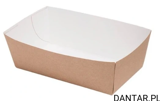 Tacka papierowa 12x6x4  snack tray a100/8