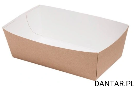 Tacka papierowa 14x8x5,5  snack tray a100/6