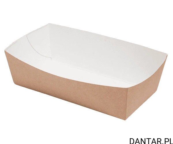Tacka papierowa 9x6x3 snack tray ABC-PAK a100 