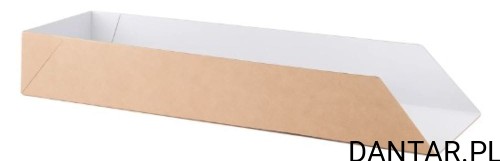 Tacka papierowa na zapiekankę 27x9,5x3cm  a100/4 7502793