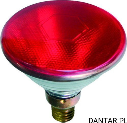 Żarówka promiennik 175W czerwony