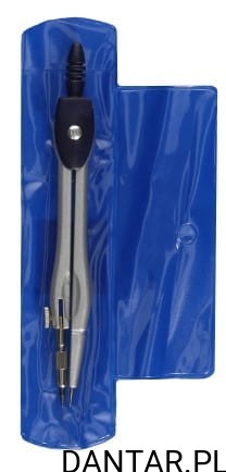 Cyrkiel metalowy w etui Patio