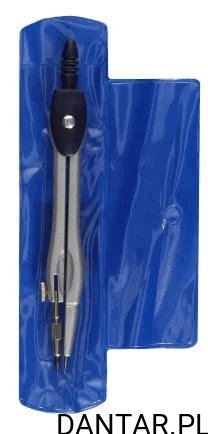Cyrkiel metalowy w etui Patio