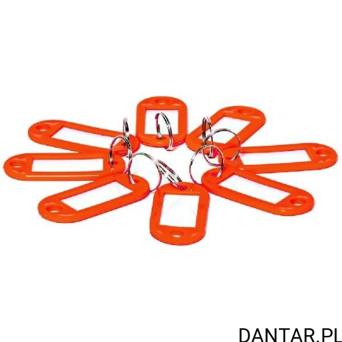 Zawieszka do kluczy czerwona D.rect a10/10