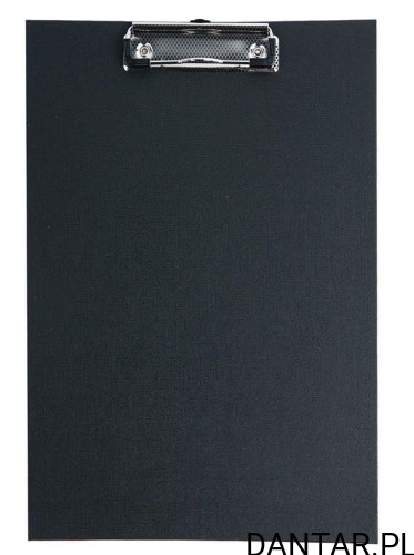 Deska clipboard A4 z klipem czarny D.rect