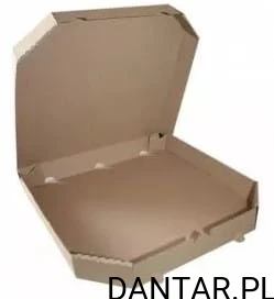 Karton na pizze 42 szary a50