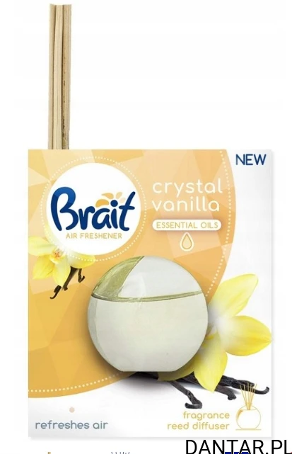 Brait 40ml pachnące patyczki vanilia a1