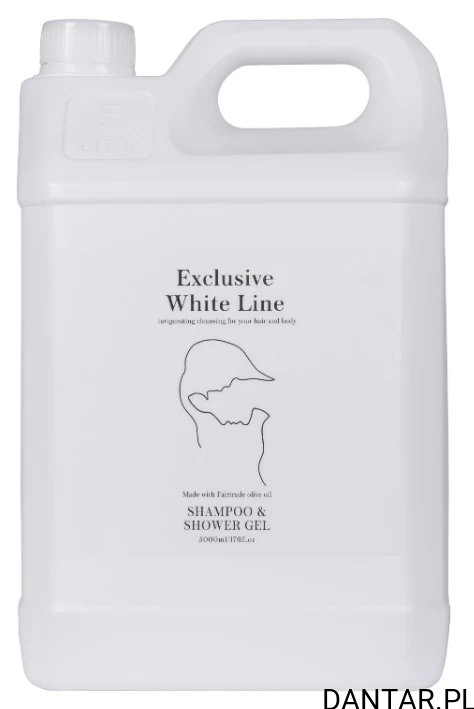 Szampon i żel 5l linia white