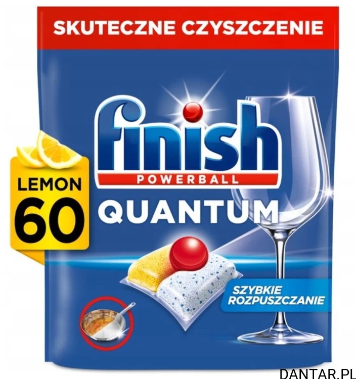 Tabletki do zmywarki Finish ultimate all-in-one lemon a60