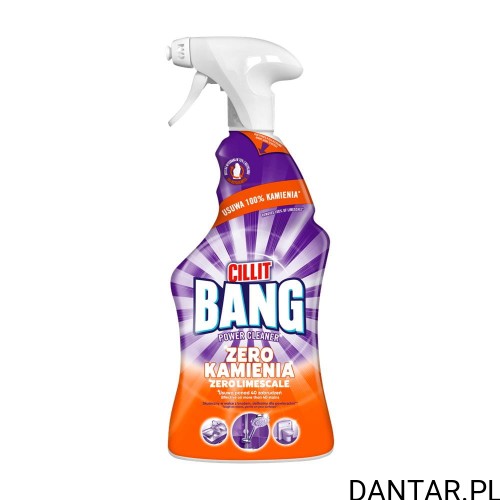 Cillit Bang płyn spray do łazienek kamień i rdza pomarańczowy 750ml a1/6