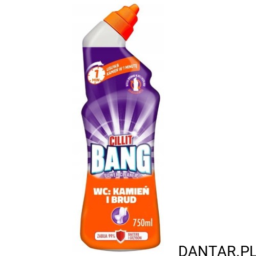 Cillit Bang żel do wc pomarańczowy 750ml a1/6