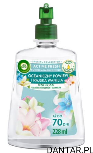Air wick zapas 228ml active fresh rajska wanilia a1