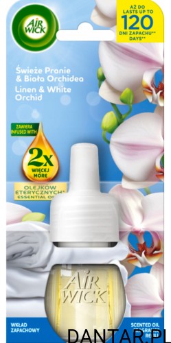 Air wick elektryk zapas 19ml świeże pranie i biała orchidea a1/6