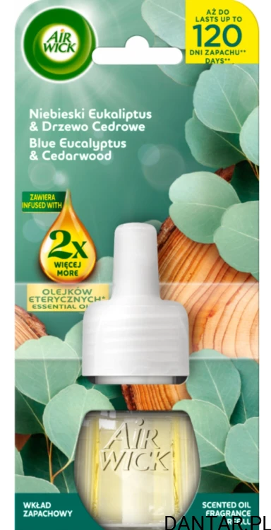 Air wick elektryk zapas 19ml eucaliptus a1/6