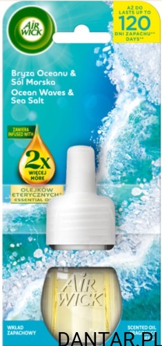 Air wick elektryk zapas 19ml bryza oceanu a1/6