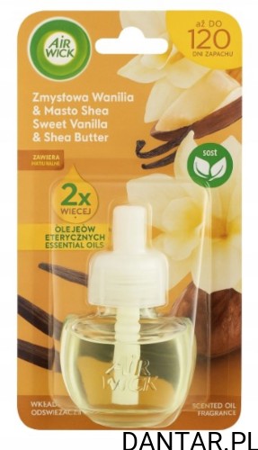 Air wick elektryk zapas 19ml zmysłowa wanilia a1/6