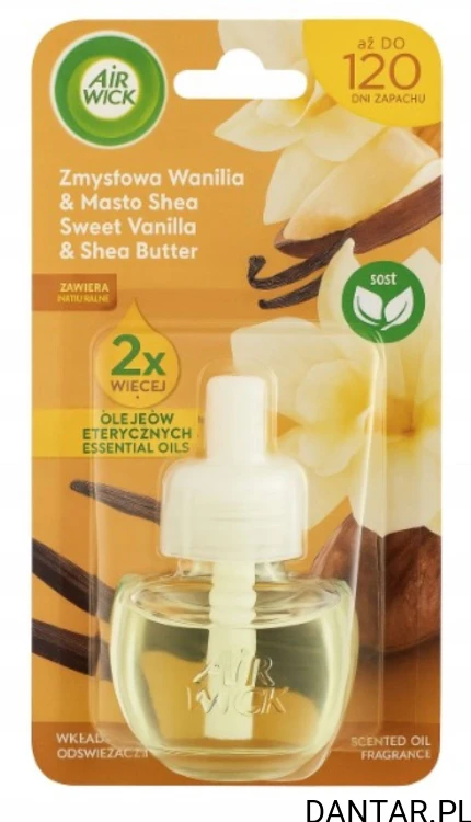 Air wick elektryk zapas 19ml zmysłowa wanilia a1/6