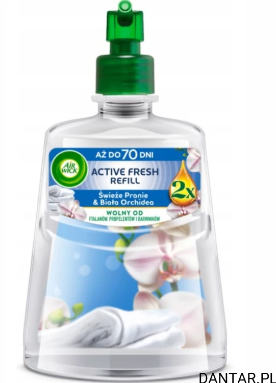 Air wick zapas 228ml active fresh świeże pranie a1