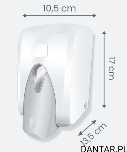 Dozownik do mydła w pianie 0,5l biały 1001 