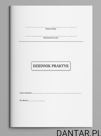 Dzienniczek praktycznej nauki zawodu 