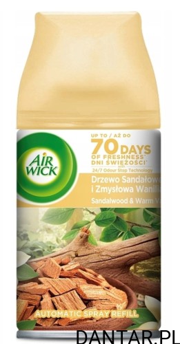 Air wick odświeżacz zapas 250ml drzewo sandałowe i wanilia a1/6