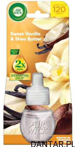 Air wick elektryk zapas 19ml wanilia i masło shea  a1/6