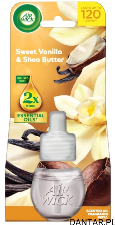 Air wick elektryk zapas 19ml wanilia i masło shea  a1/6