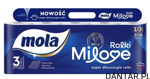 Papier toaletowy Mola milove 3w a10/7