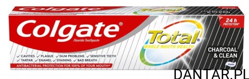 Pasta do zębów Colgate total charcoal 75ml a1/12 