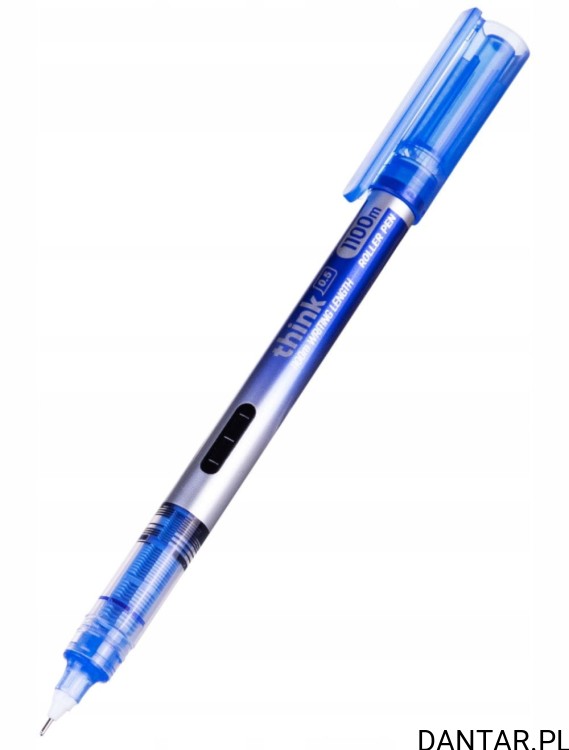 Długopis Deli think 0,5mm niebieski a1/12