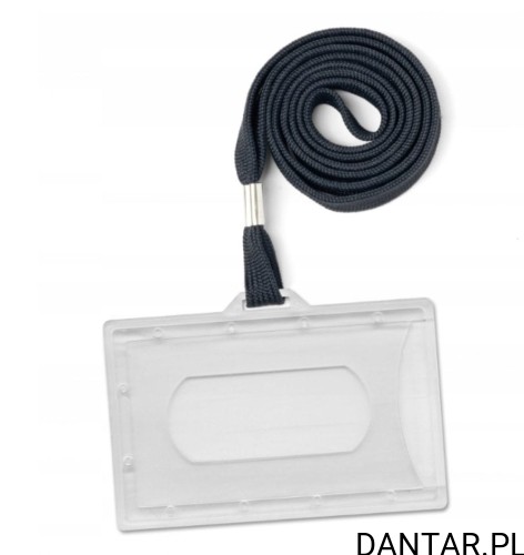 Holder Indentyfikator z czarną taśmą a50