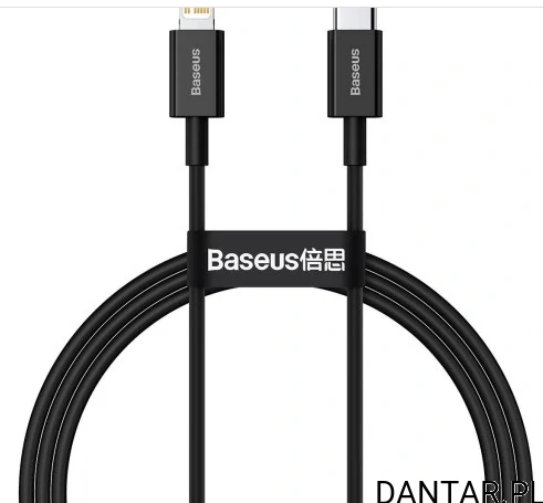 Kabel baseus USB-C do lightning superior 1M