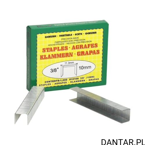 Zszywki do takera 10mm a1000