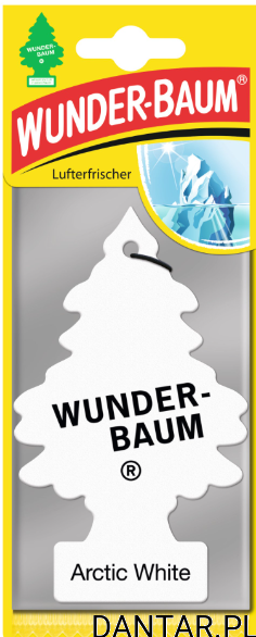 Choinka zapachowa do samochodu Wunder-Baum arctic white a1/10