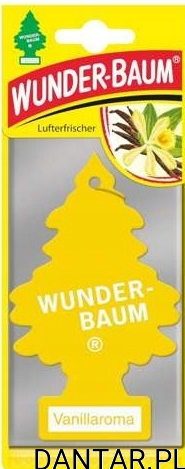 Choinka zapachowa do samochodu Wunder-Baum wanilia a1/10