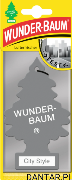 Choinka zapachowa do samochodu Wunder-Baum city style a1/10