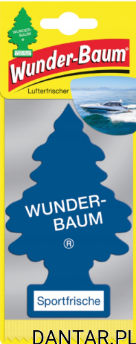 Choinka zapachowa do samochodu Wunder-Baum sportfrische a1/10