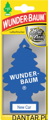 Choinka zapachowa do samochodu Wunder-Baum new car a1/10