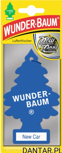 Choinka zapachowa do samochodu Wunder-Baum new car a1/10