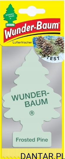 Choinka zapachowa do samochodu Wunder-Baum frosted pine a1/10