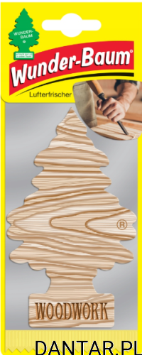 Choinka zapachowa do samochodu Wunder-Baum woodwork a1/10
