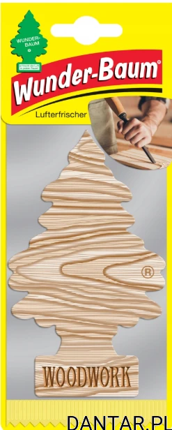 Choinka zapachowa do samochodu Wunder-Baum woodwork a1/10